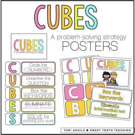Toradh íomhá ar Cubes Maths Problem Solving