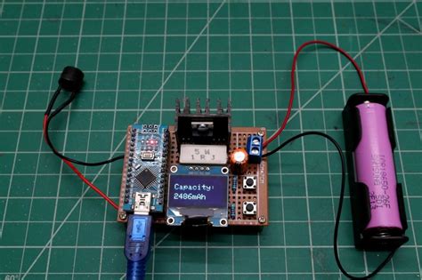 Image result for Arduino Battery Tester Project