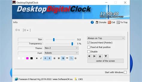 Image result for Desktop Digital Clock Linux Mint