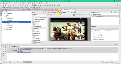 Image result for Android Studio Layout in Horizontal View