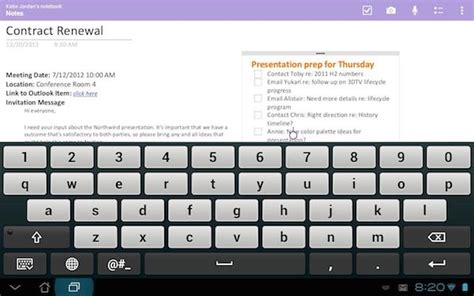 Afbeeldingsresultaten voor OneNote Client Android