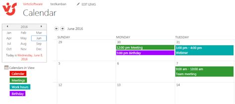 Image result for SharePoint List Calendar View Color Coding 2021