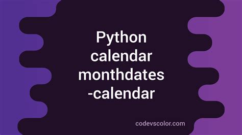 Image result for Calendrier Python