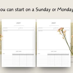 Image result for Printable Project Sheet with Design