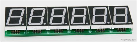 Image result for 6 Digit Display Lettered