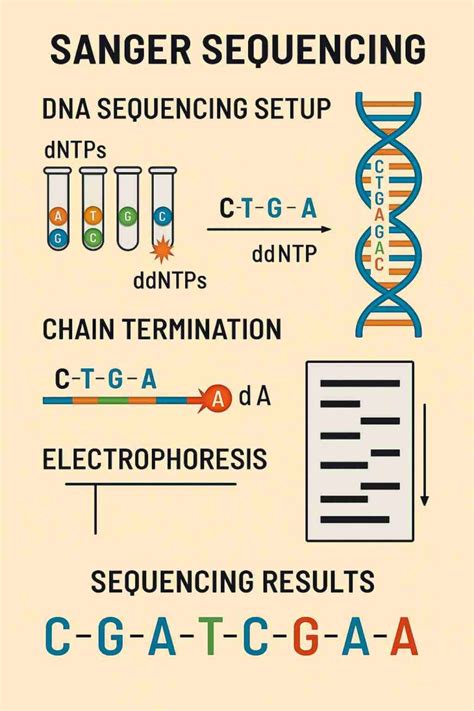 DNA Sequencing Sanger Method に対する画像結果