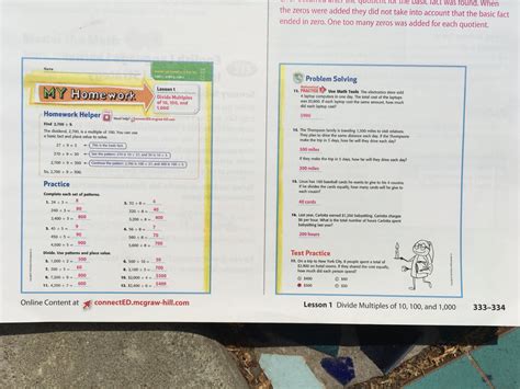 Answers to 4th Grade Math Homework に対する画像結果