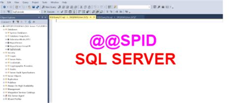 Image result for Spid in SQL Server