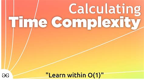 Toradh íomhá ar How to Calculate Time Complexity