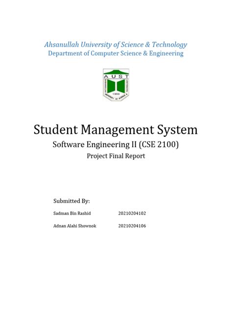 Conclusion of Student Database Management System Project に対する画像結果