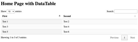 Image result for DataTable Laravel Vue