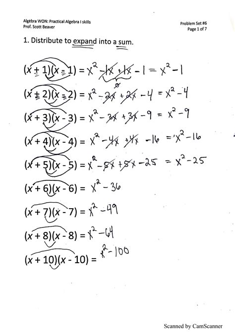 Image result for Algebra 1 Problems Worksheet