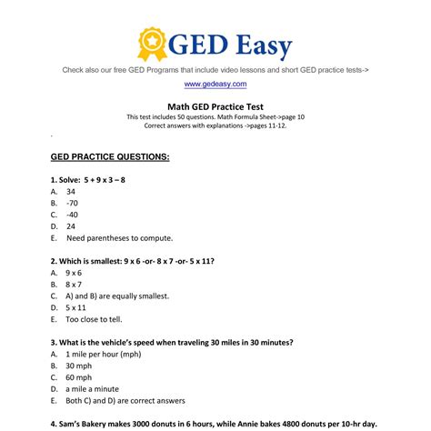 Toradh íomhá ar GED Arkansas Practice Test