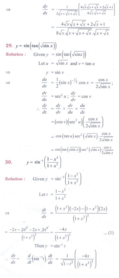 Chain Rule Differentiation Exam Questions に対する画像結果