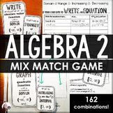 Image result for Carnegi Learning Allegbra 2 Function Matching Problem