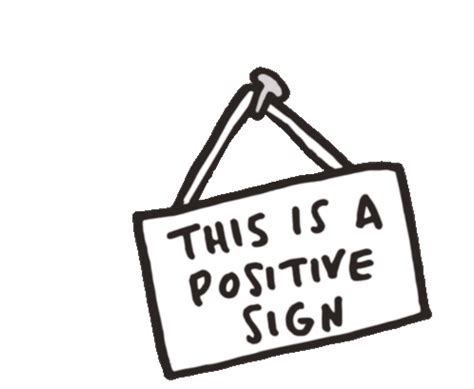 Image result for I AM Positive Sign