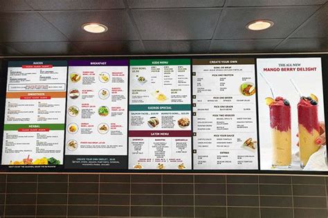 Image result for Menu Display Design Ideas