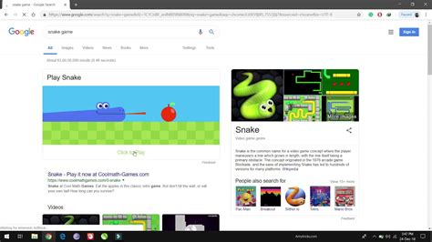 Toradh íomhá ar Google Chrome Snake Game