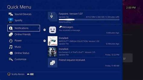 PS4 Software Update Screen に対する画像結果