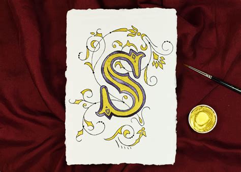 Toradh íomhá ar Spirograph Letter Tutorial