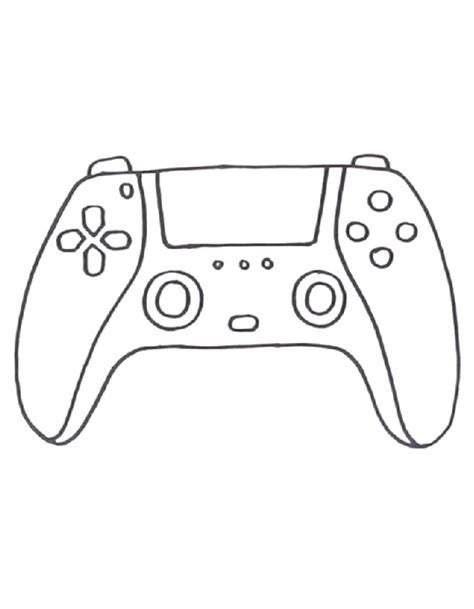 Toradh íomhá ar PS5 Controller Sticks Coloring Sheets