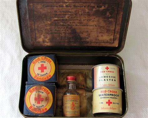 Image result for Boy Scout First Aid Kit
