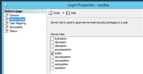 SQL Server Sysdba vs Appdba に対する画像結果