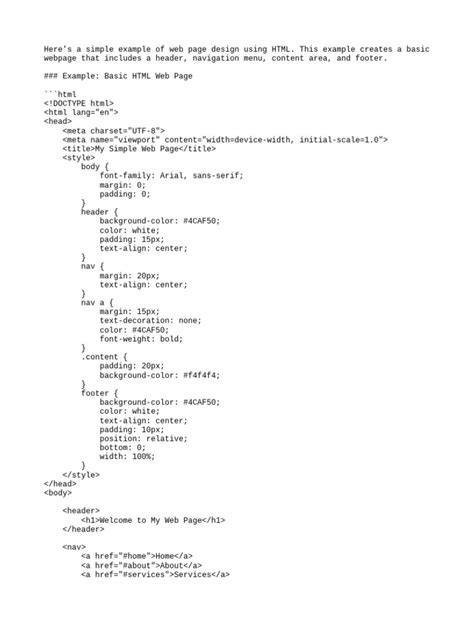 HTML Basic Web Page に対する画像結果