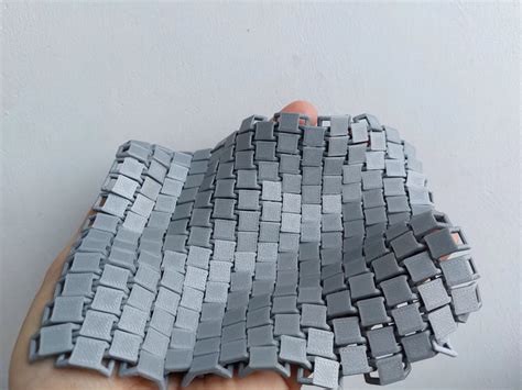 Image result for 3D Printed Chainmail