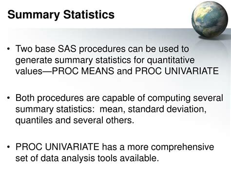 Image result for Statistical Methods for Summarizing Data