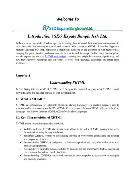 Image result for XHTML and HTML in Web Design