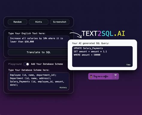 Image result for Text to SQL Gen AI Project