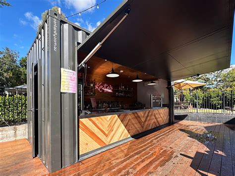 Image result for Shipping Container Bar Front View