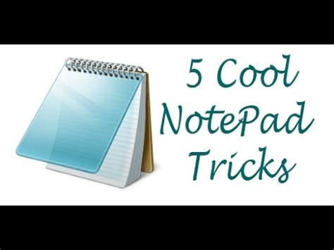 Image result for Notepad Tricks