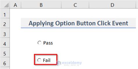 Image result for Excel How to Use Option Buttons
