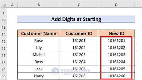 Image result for Number of Digits Excel