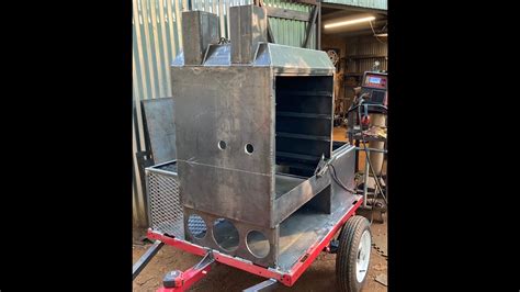 Image result for How to Build Barbecue Smoker Trailer