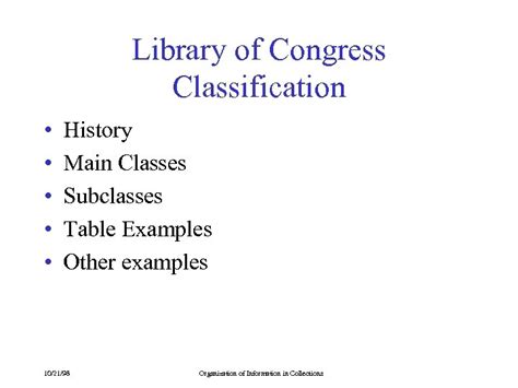 Image result for Library of Congress Classification Table