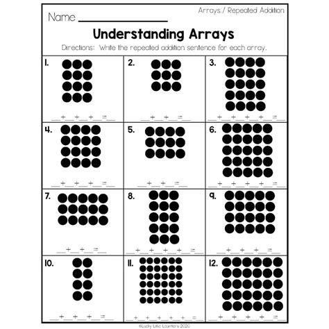 Image result for Array Grade 3