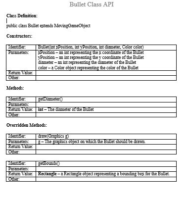 Image result for Java Second Bullet Path