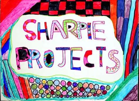 Toradh íomhá ar Sharpie Projects for Kids