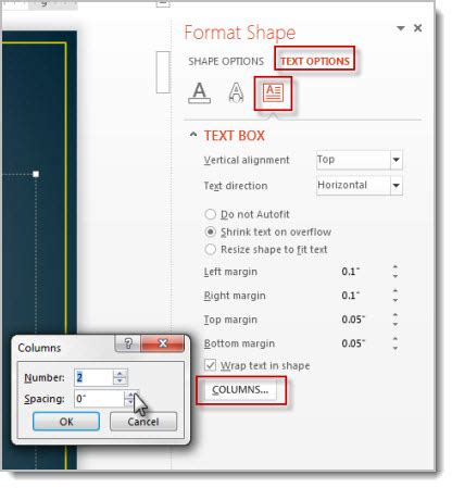 Image result for Text Box Columns