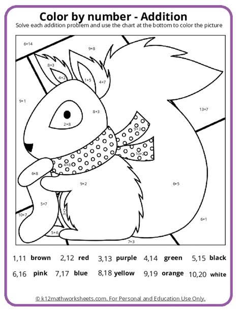 Image result for First Grade Math Coloring Worksheets