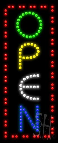 Image result for Animated LED Open Sign