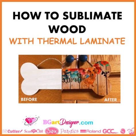Image result for How to Sublimate On Wood Using Laminate