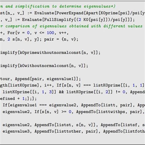 Mathematica Code Structure に対する画像結果