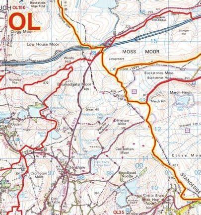 Toradh íomhá ar Oldham Postcode Map
