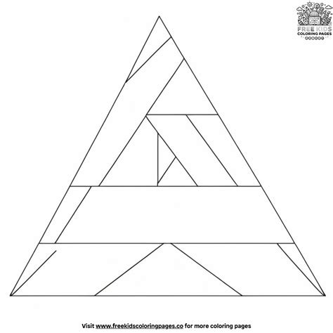 Image result for Triangle Geometric Coloring Pages