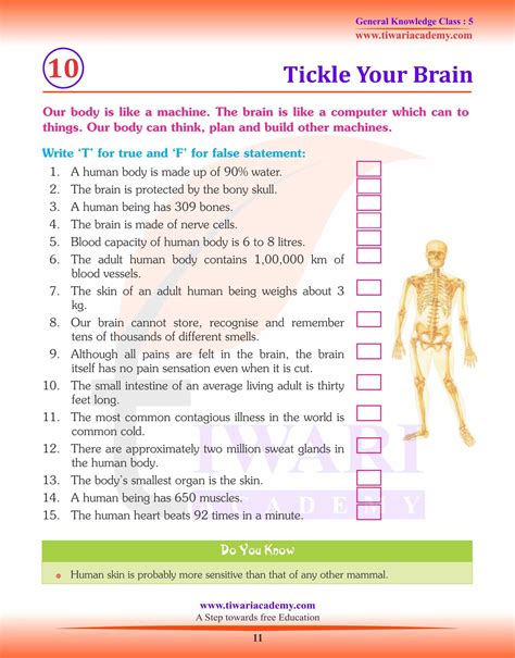 Image result for General Knowledge for 5th Grade Free Printable