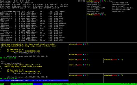 Toradh íomhá ar Unix Terminal Table Display